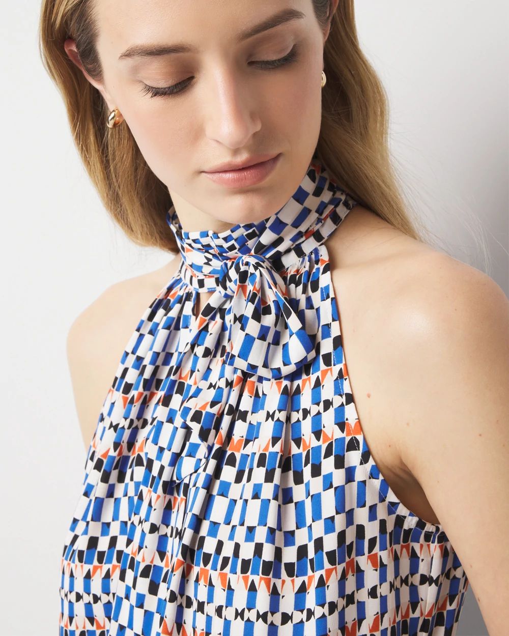 トップス OHOTORO Halter Neck Knit low neck bra top | OHOTORO